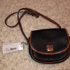 NWT Dooney & Bourke Black Crossbody Purse